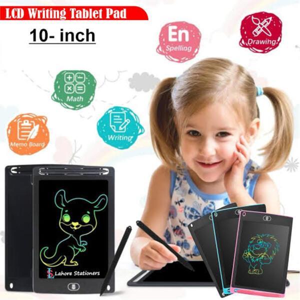 LCD Writing Tablet for Kids – 10 Inch Reusable Drawing Pad